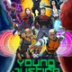 Young Justice: Phantoms' first poster showing the primary heroes of the season in action.